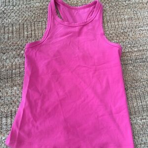 lululemon Align Waist-Length Racerback Tank Top sonic pink size 4